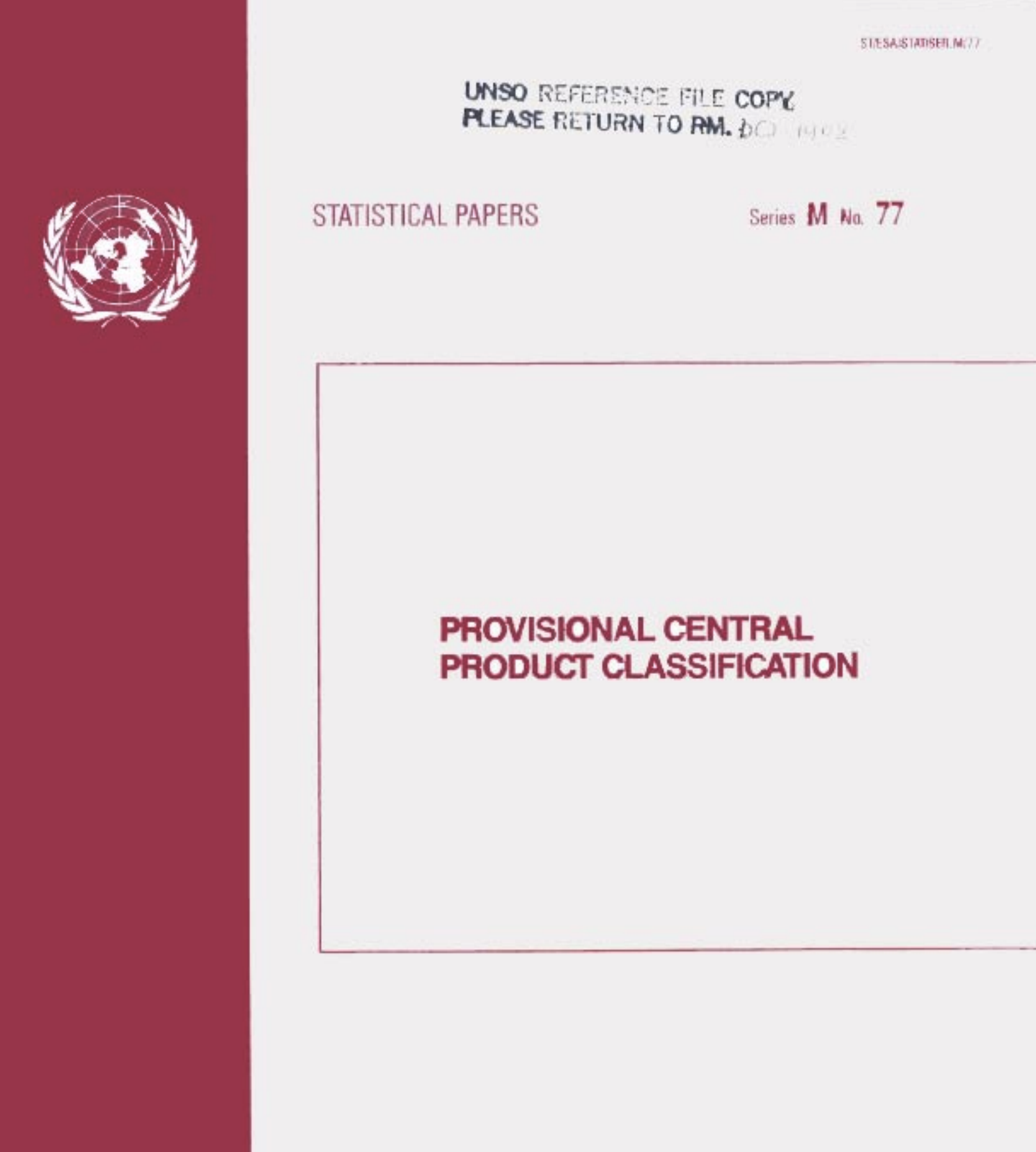 Standard International Trade Classification (SITC)