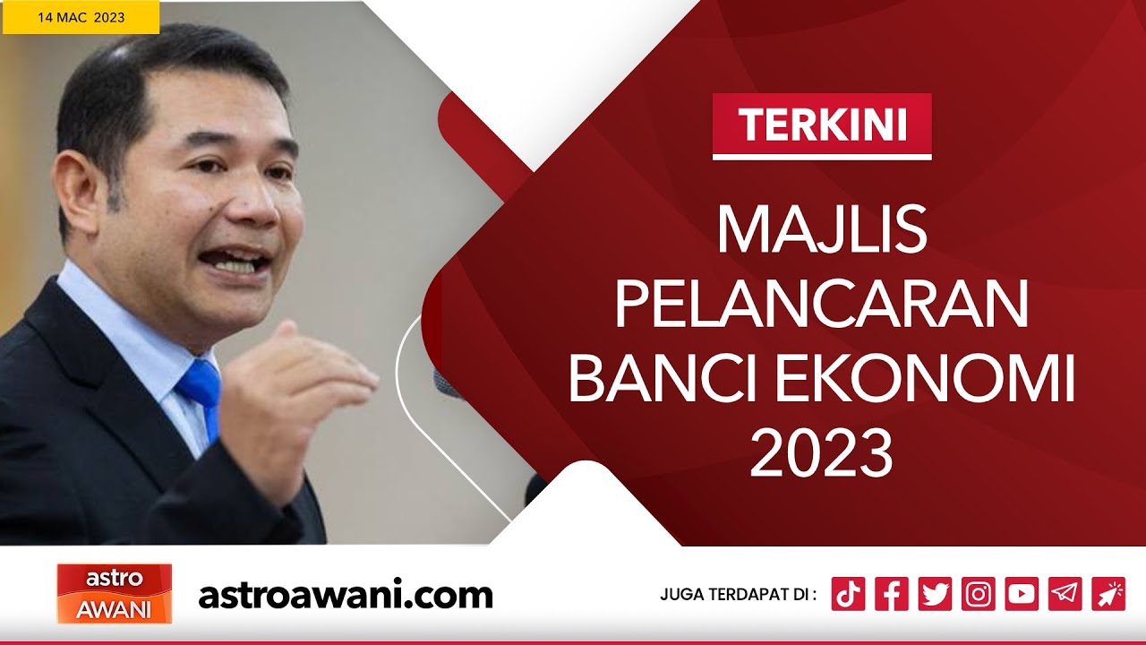 [LANGSUNG] Majlis Pelancaran Banci Ekonomi 2023 I 14 Mac 2023